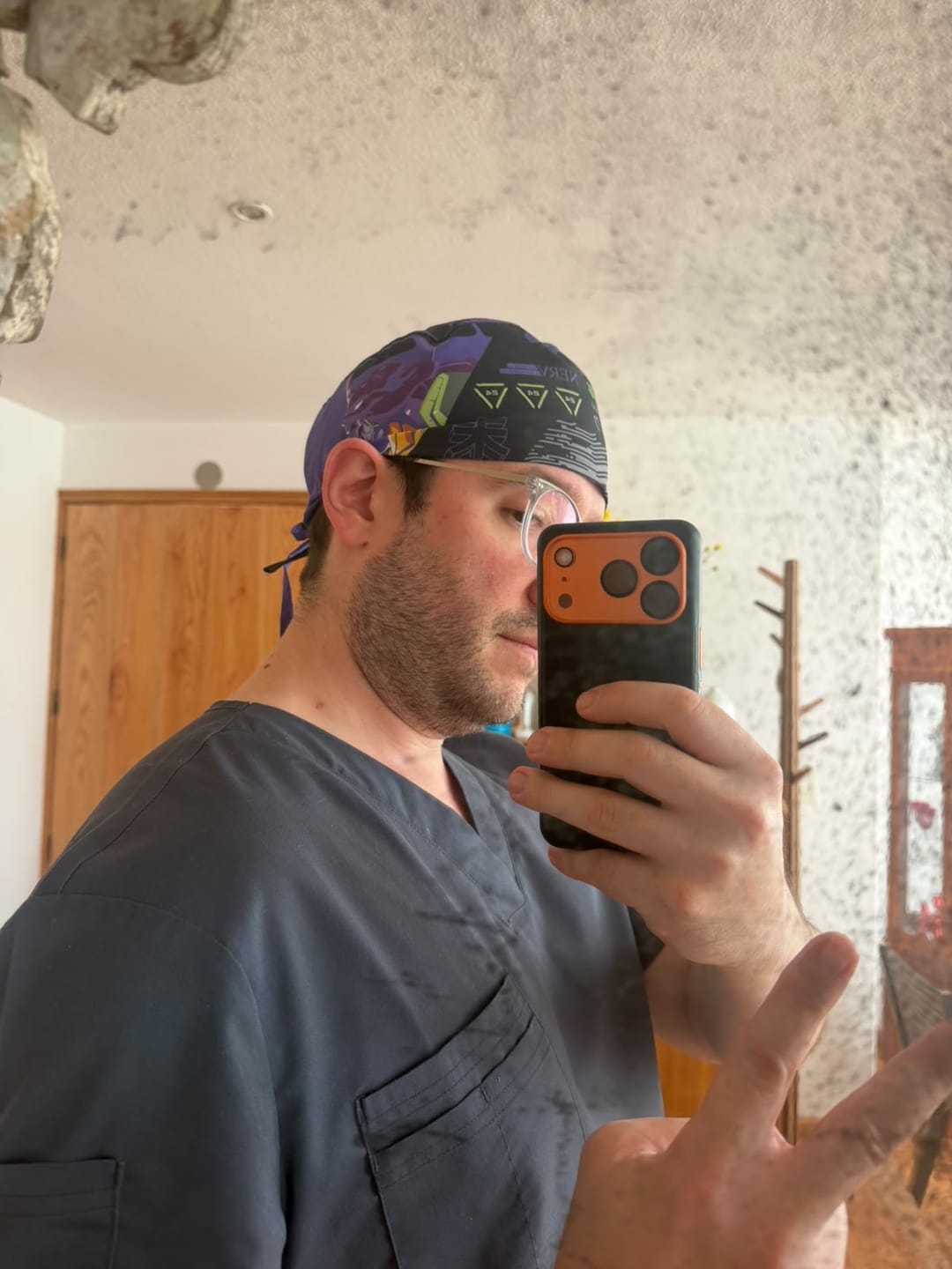 Customer photo review of Gorro quirúrgico Eva 01 warning