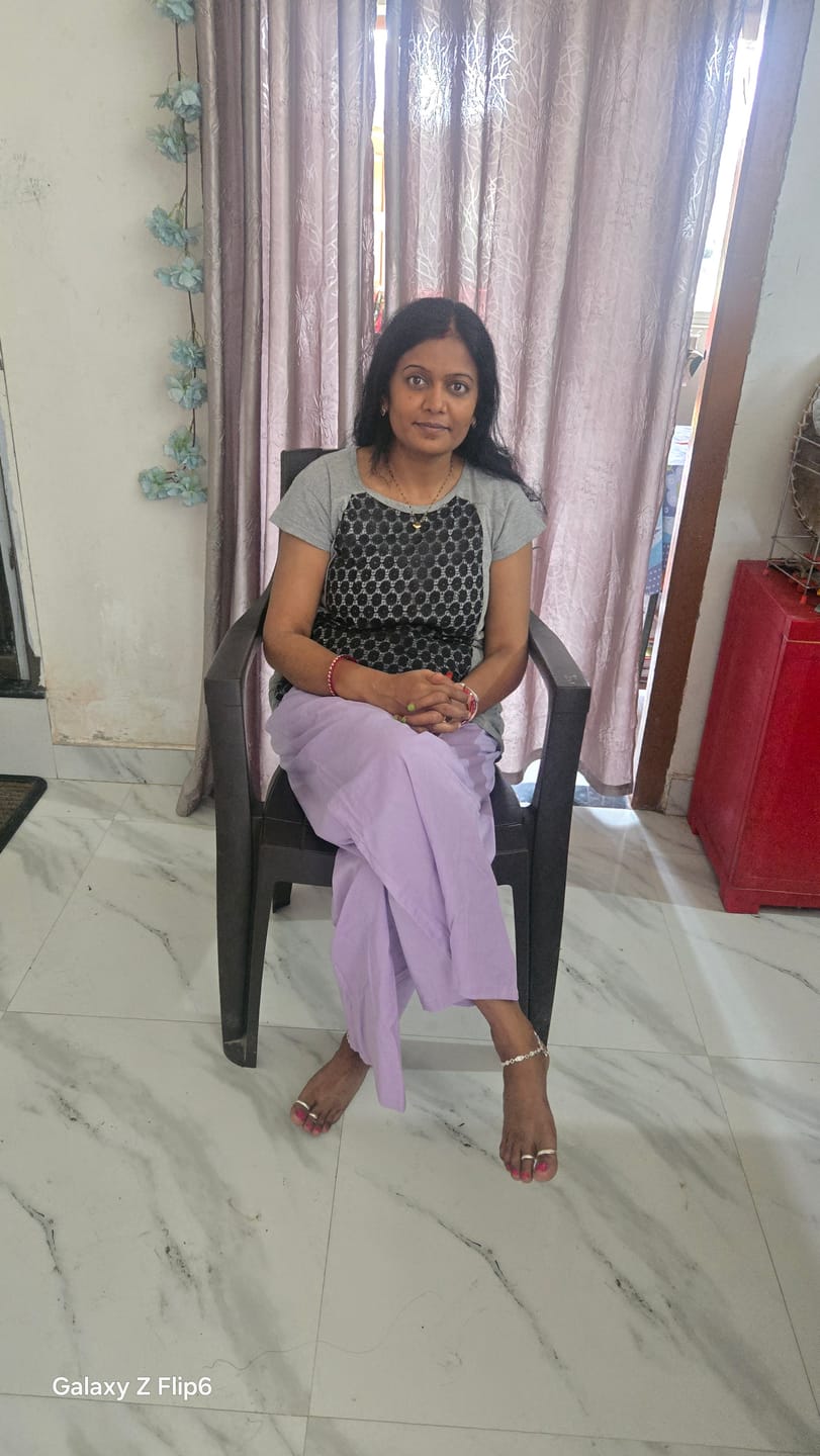 Customer photo review of Women White Viscose Palazzo Pant