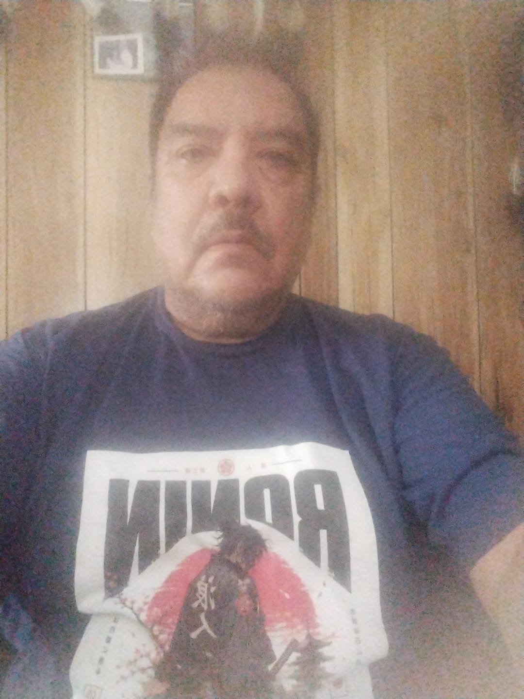 Customer photo review of Ronin Warrior Tee – Samurai Streetwear Shirt