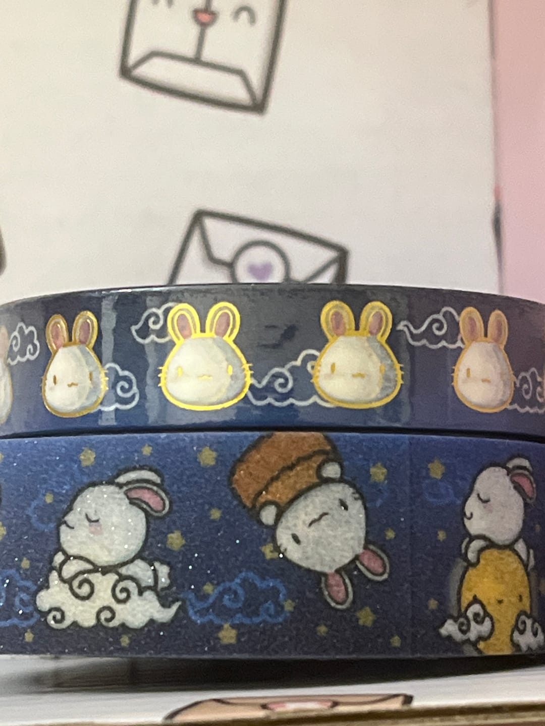 Customer photo review of Mid Autumn Festival Washi Tapes (Set of 2)