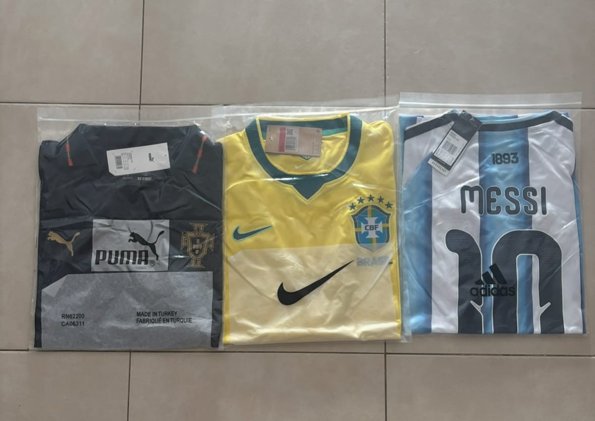 Customer photo review of PROVEEDORES CAMISETAS FUTBOL