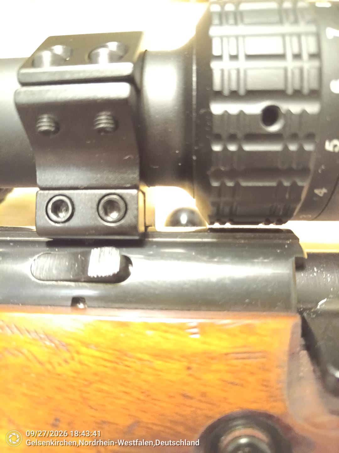 Customer photo review of Victoptics Montageringe aus Aluminium für 11mm Schiene und 30mm Tubus in verschiedenen Höhen