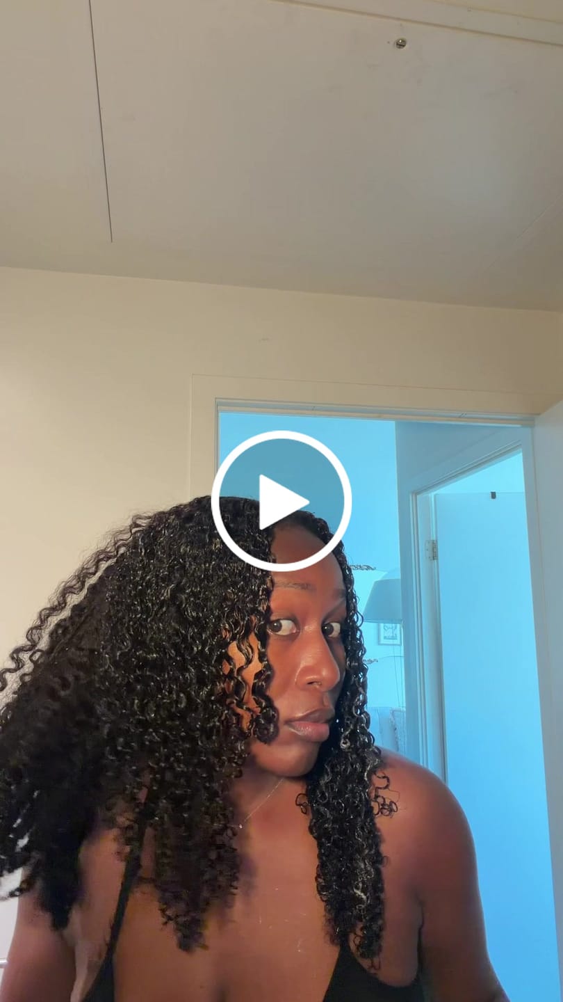 Customer video review of Kinky Curly
