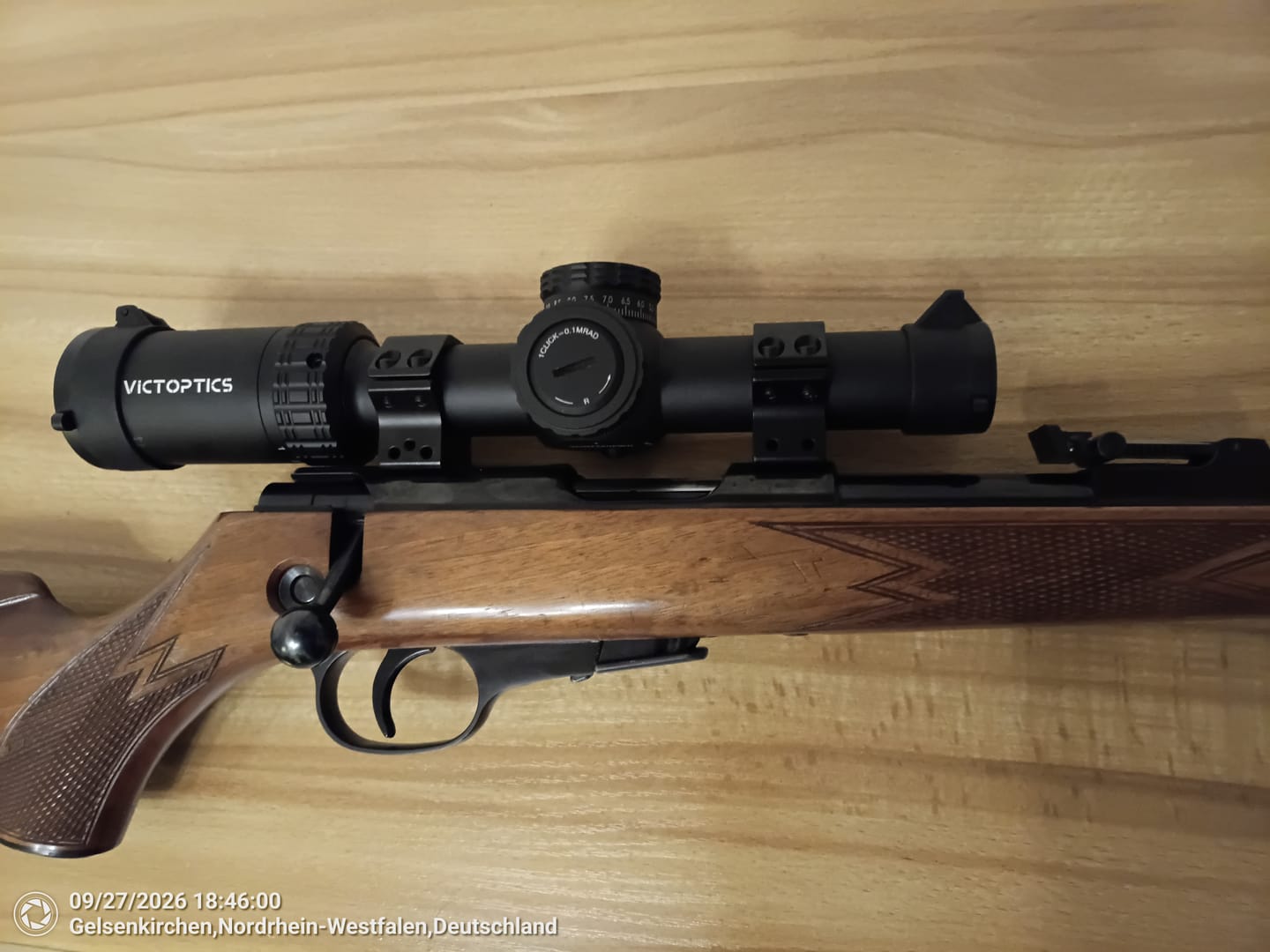 Customer photo review of Victoptics OPSL137 S10 1-10x24 mit Blockmontage