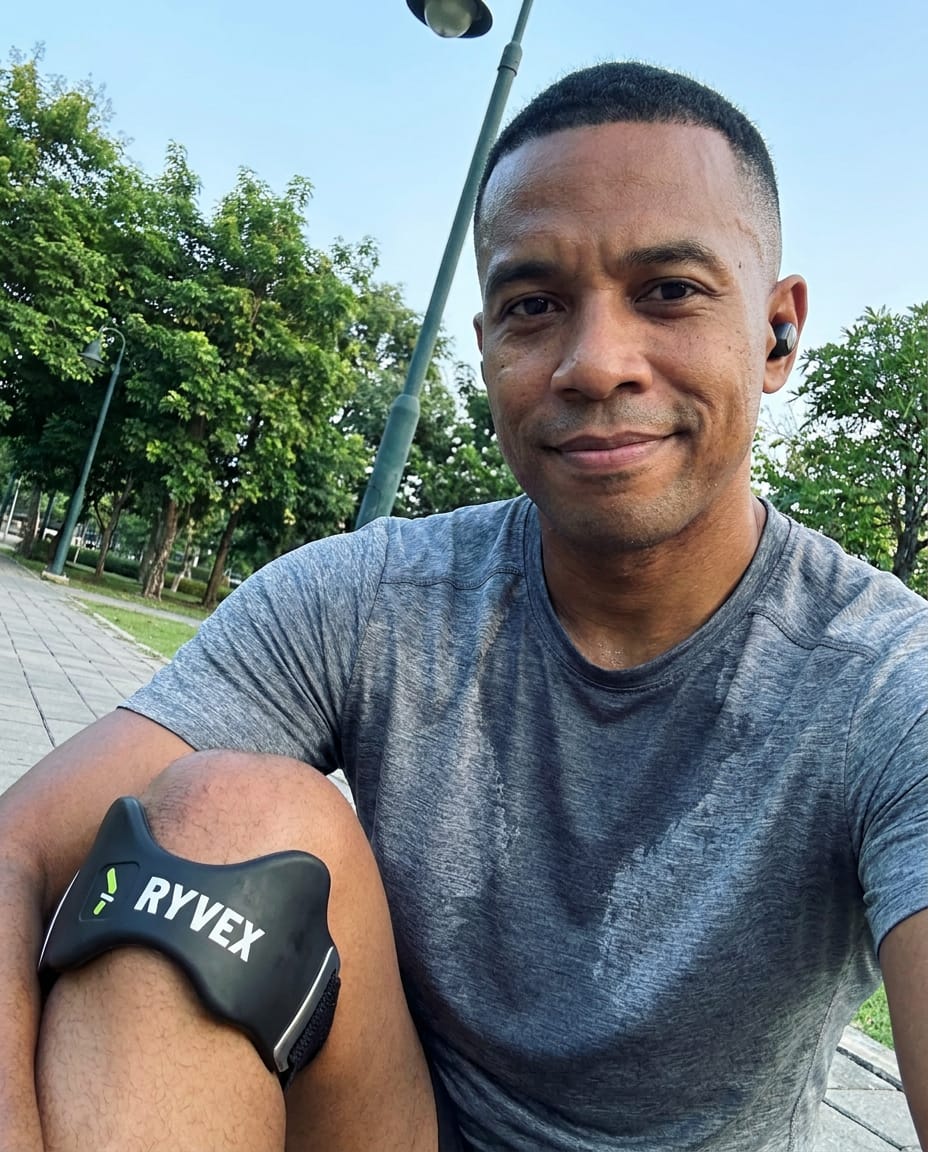 Customer photo review of RYVEX PRO - Eliminates Knee Pain While You Train