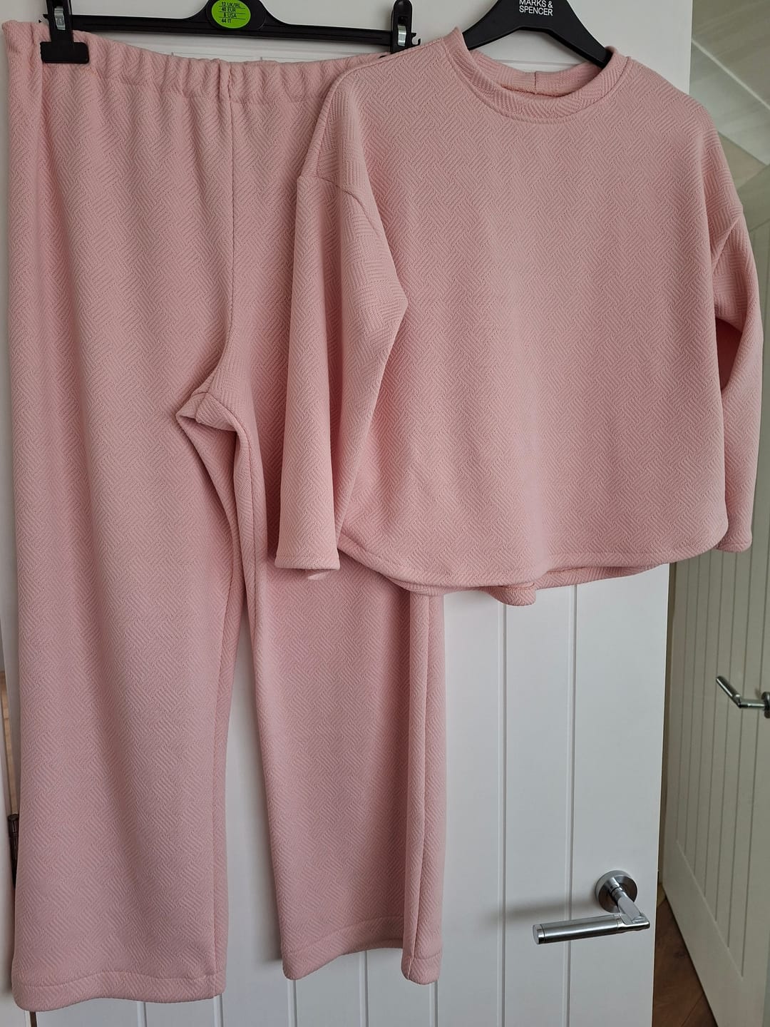 Customer photo review of Soft Weave Jacquard Knit Jersey Fabric