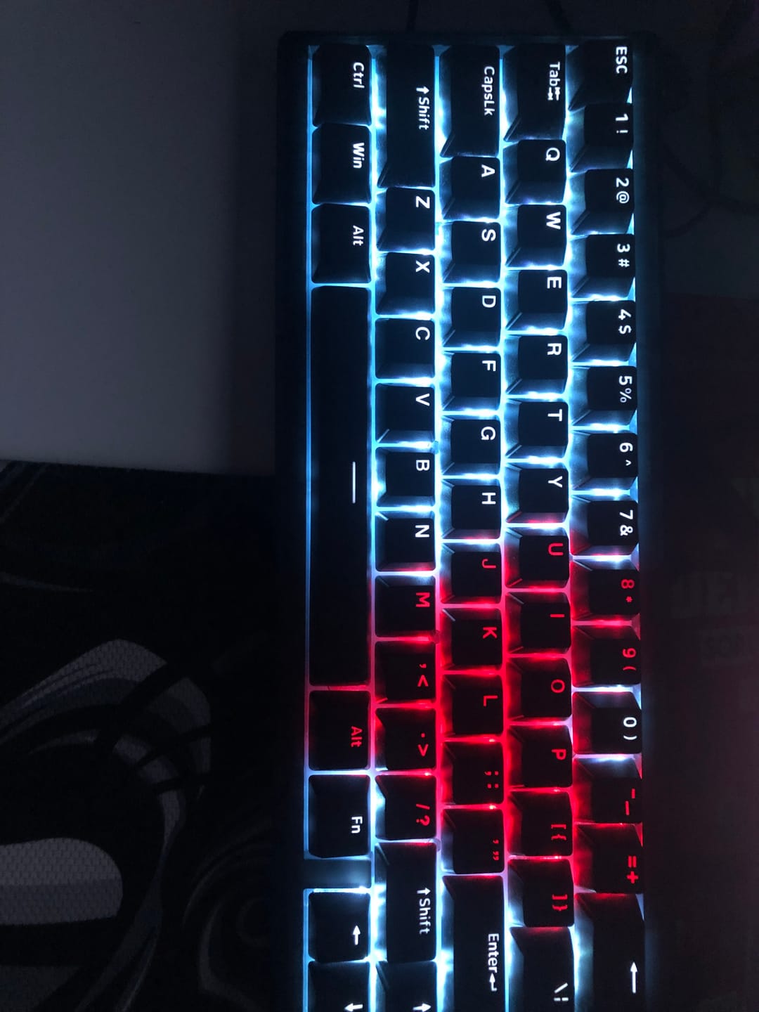 Customer photo review of Wraith W65 Klavye (Manyetik Switch / HE)