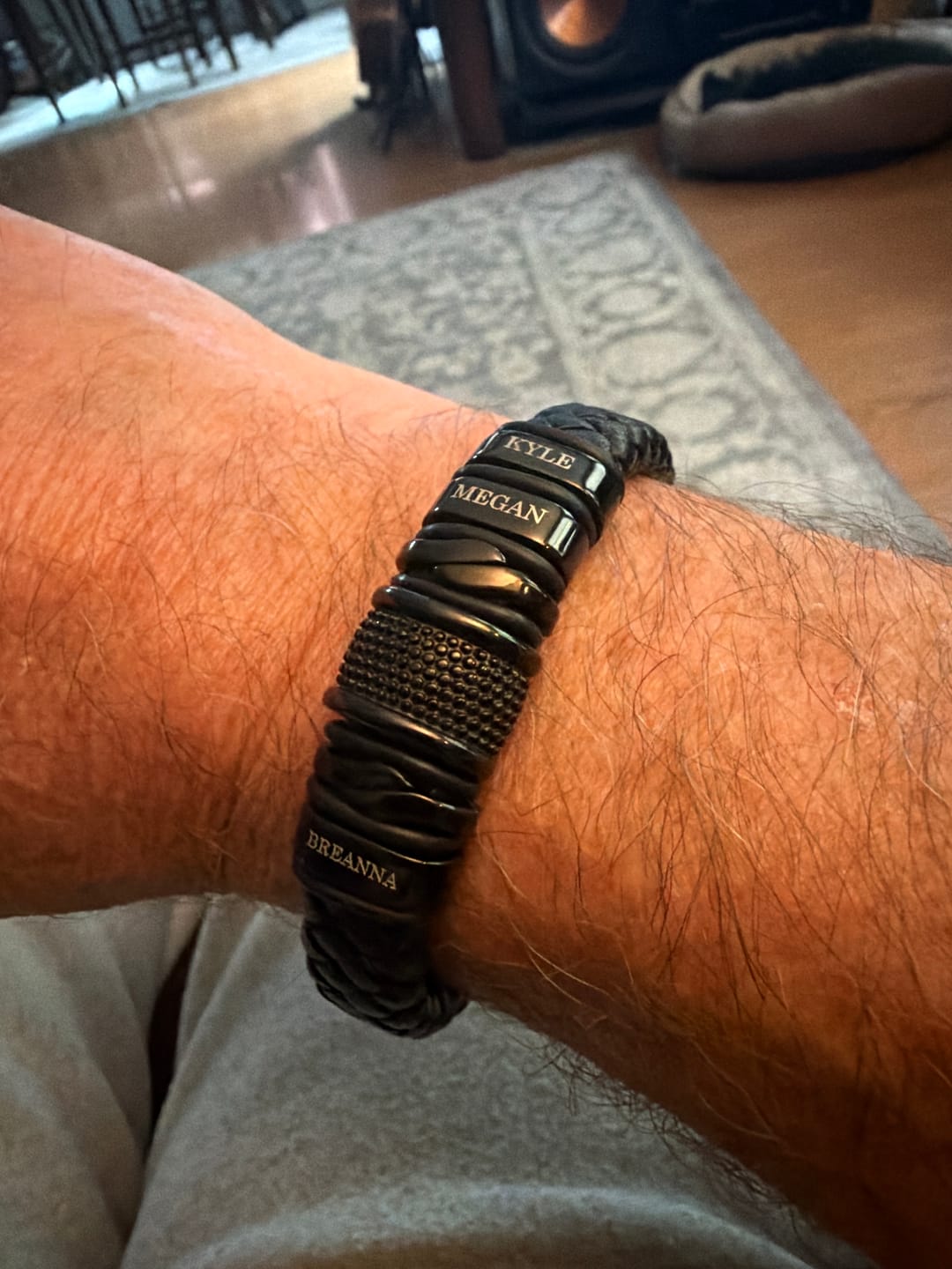 Customer photo review of Bracelet: Black