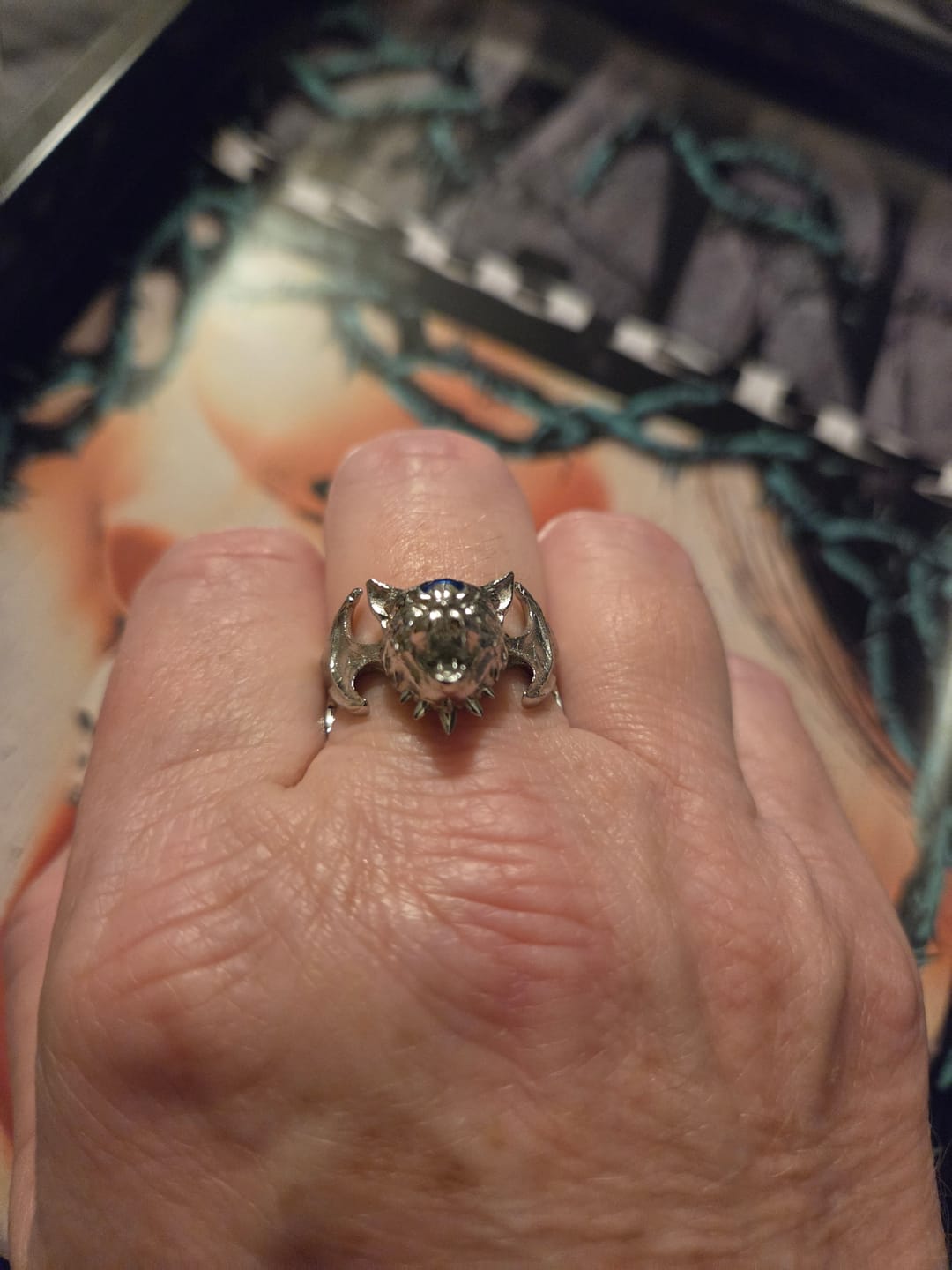 Customer photo review of KEKE THE KITTY RING