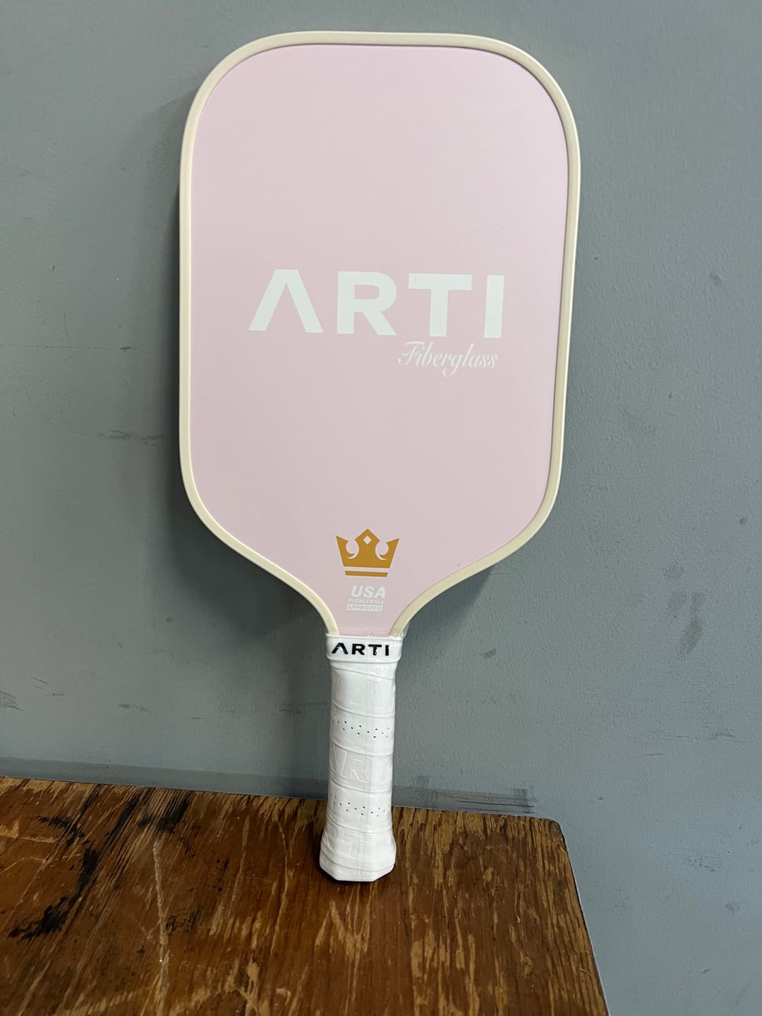 Customer photo review of Pickleball Gift Set for 2: 2 Paddles, 4 Balls + Carry Bag | ARTI "Flowers" Beginner Starter Set, USA Pickleball Approved