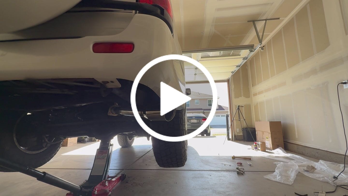 Customer video review of 1998-07 Toyota Land Cruiser LX470 | T304 Stainless Steel Cat Back Exhaust Kit