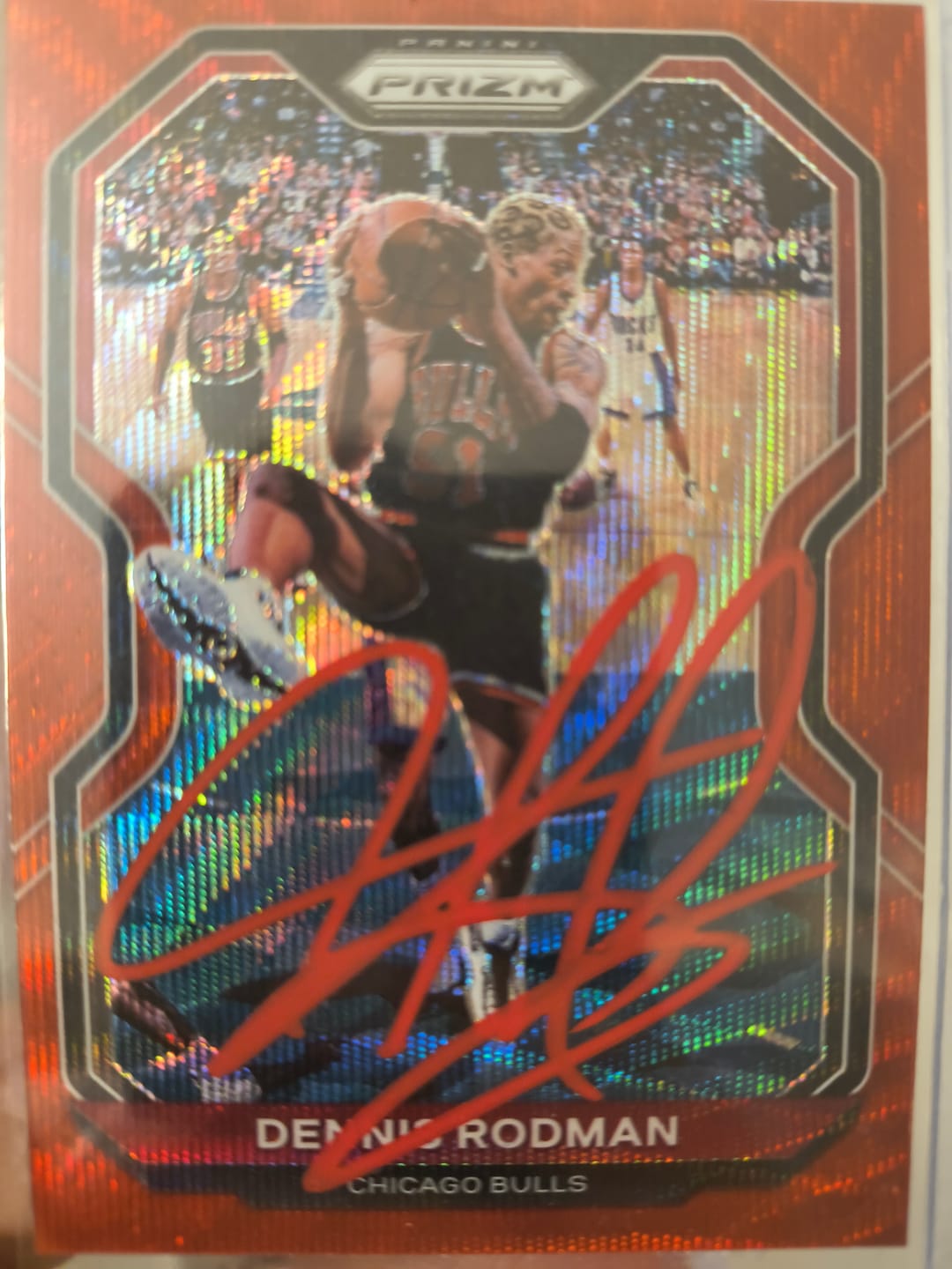 Customer photo review of Dennis Rodman Autograph Signing