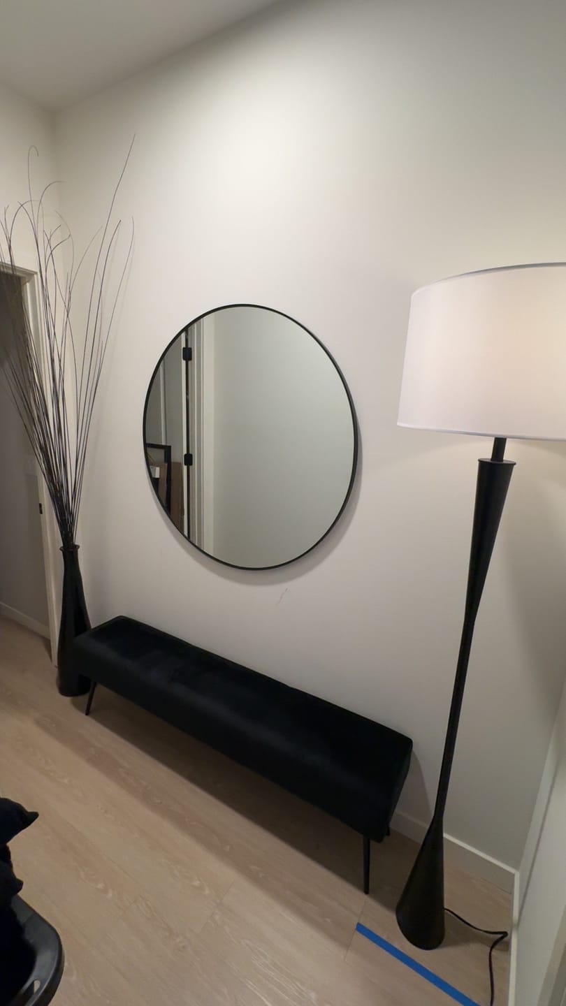 Customer photo review of 70 inch Coned Floor Lamp