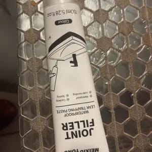 Customer photo review of Sigillatura Impermeabile Nastro E Stuccatura Kit Con Raschietto
