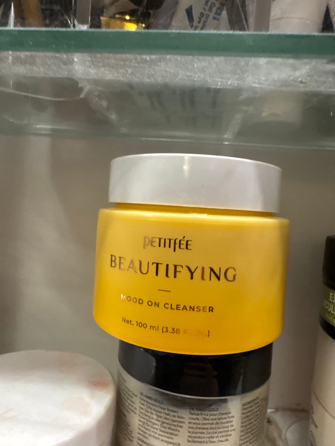 Customer photo review of Petitfee Beautifying 3-i-1 Oljerens (100ml)