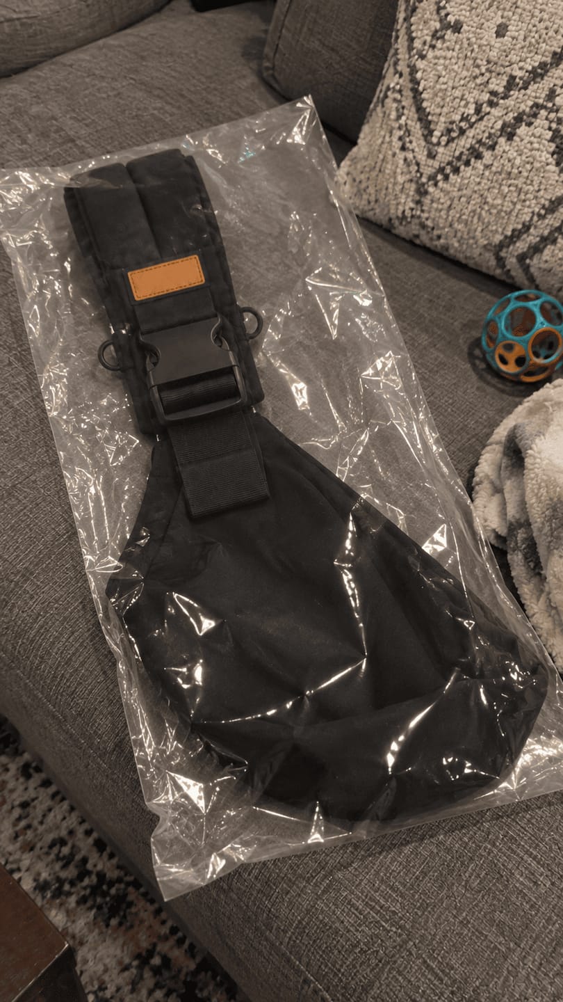 Customer photo review of Portabebé Compacto Ajustable