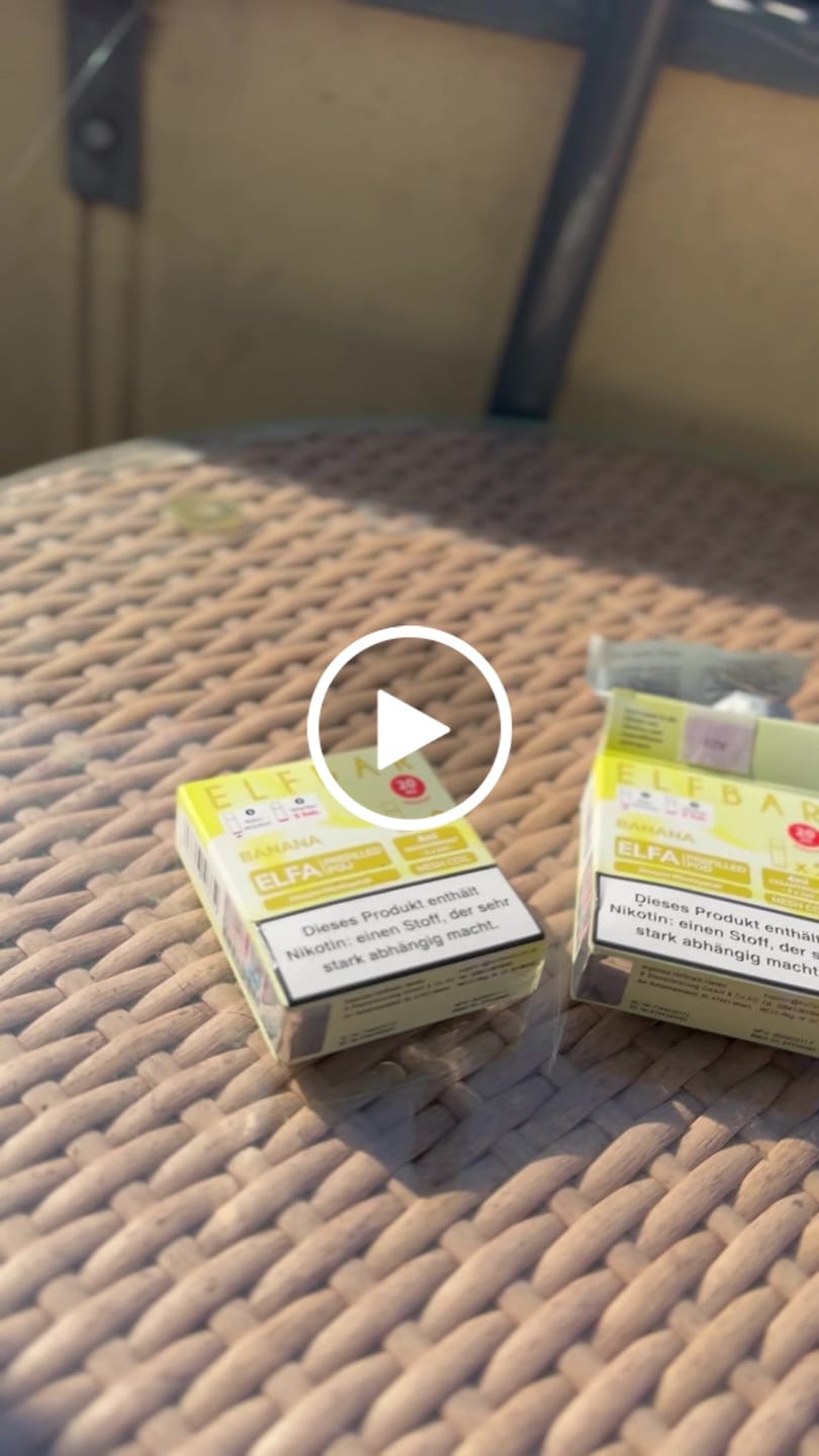Customer video review of Elfbar ELFA Pods Banana | 2er Pack