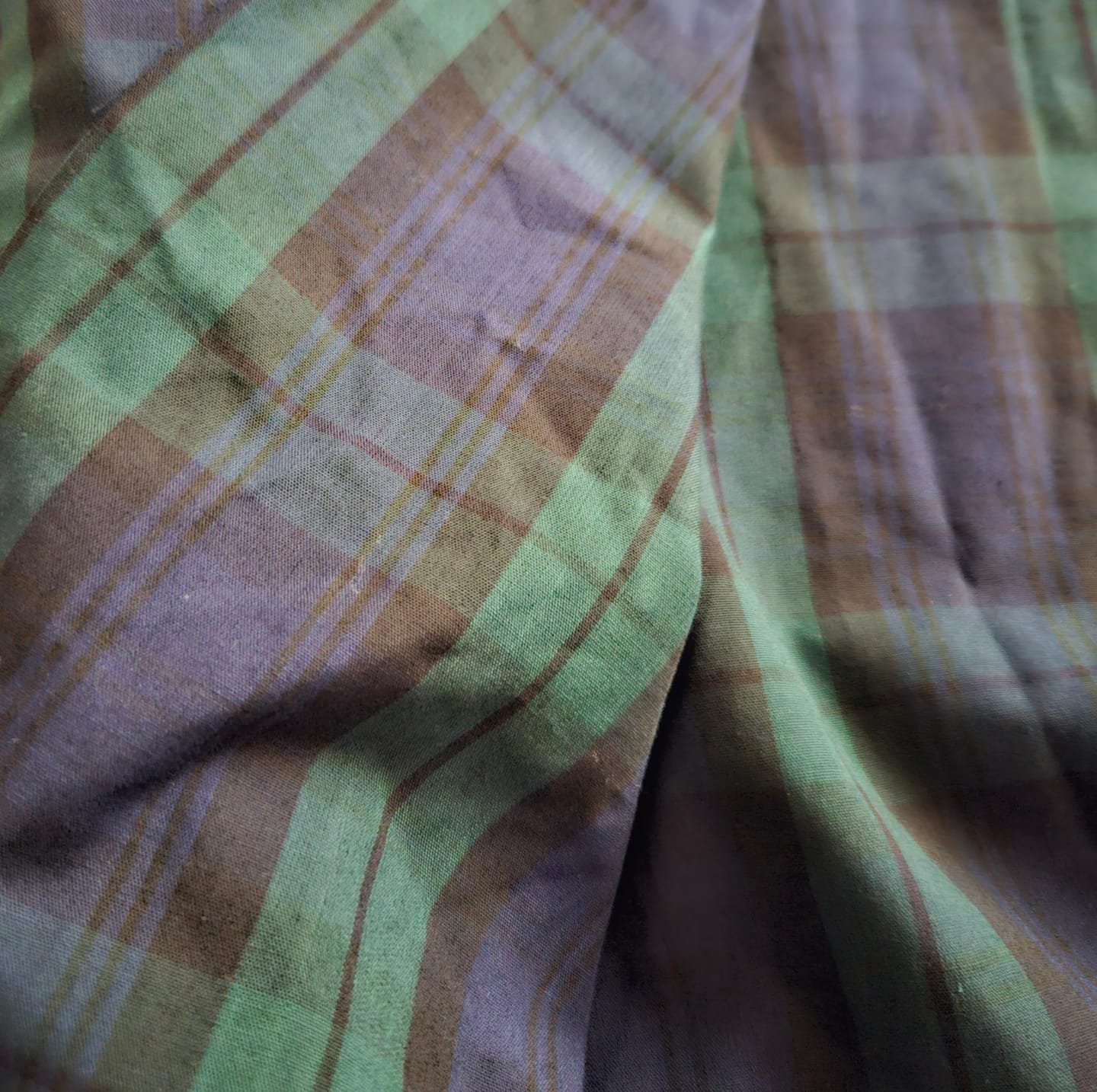Customer photo review of Tartan Polycotton Fabric