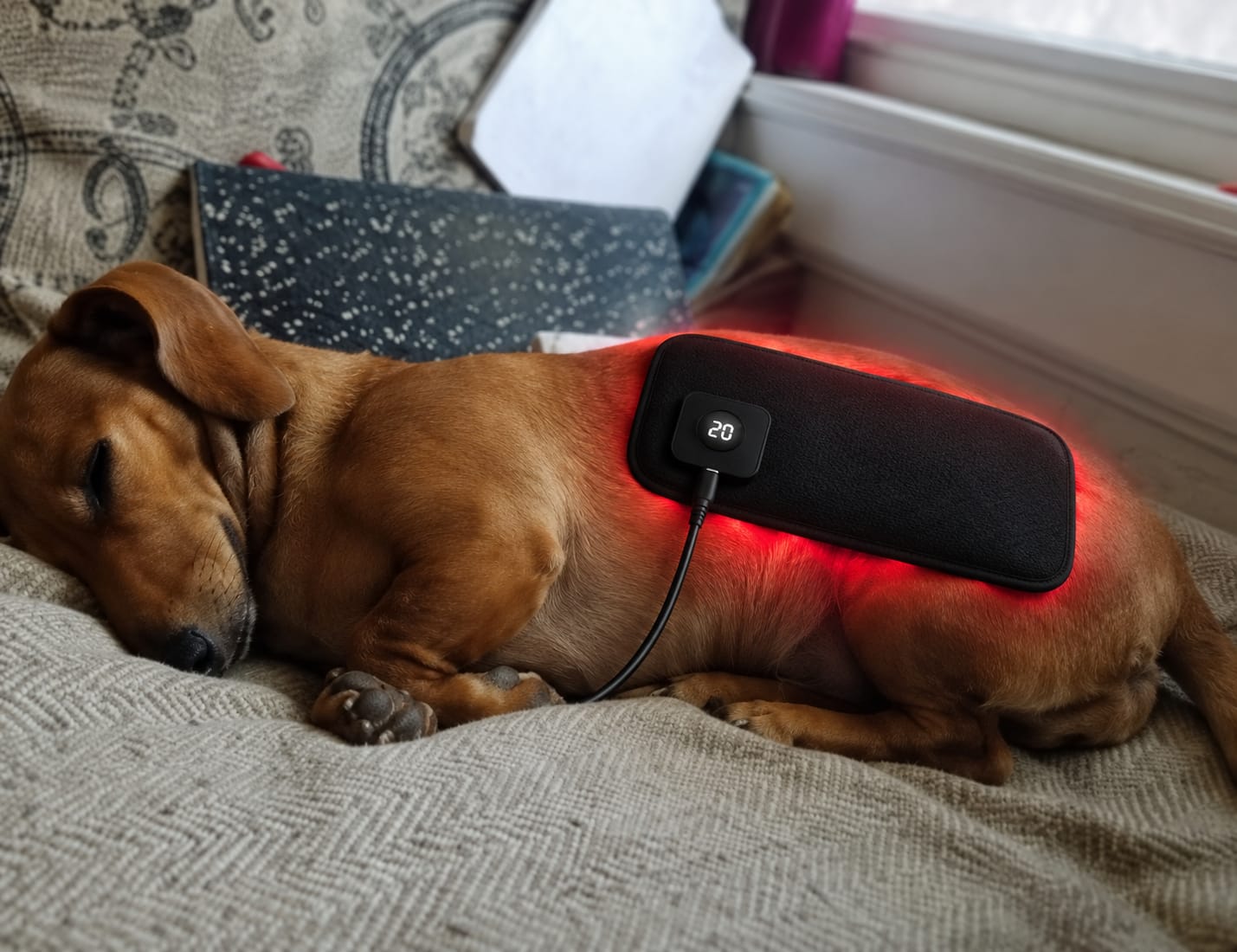 Customer photo review of LumaPaw™ Terapia de Luz Roja para Articulaciones y Movilidad