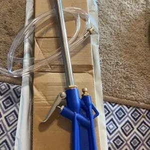 Customer photo review of Pulizia Precisa Pistola Pneumatica per Spazi Stretti e Motori
