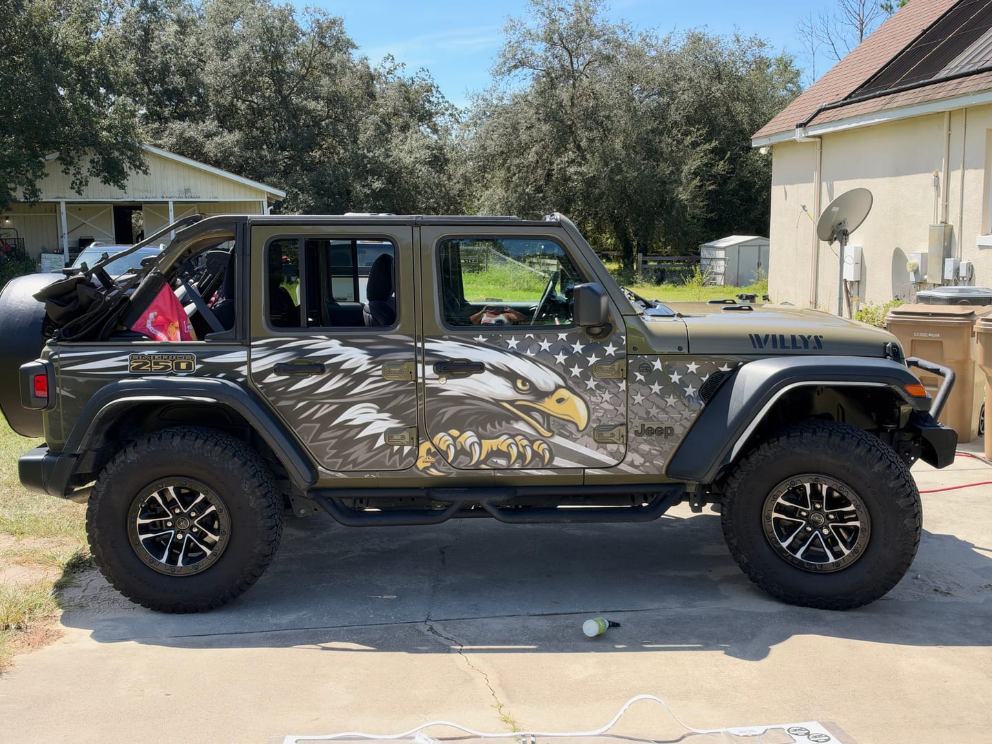 Customer photo review of America 250 Limited Edition JLU