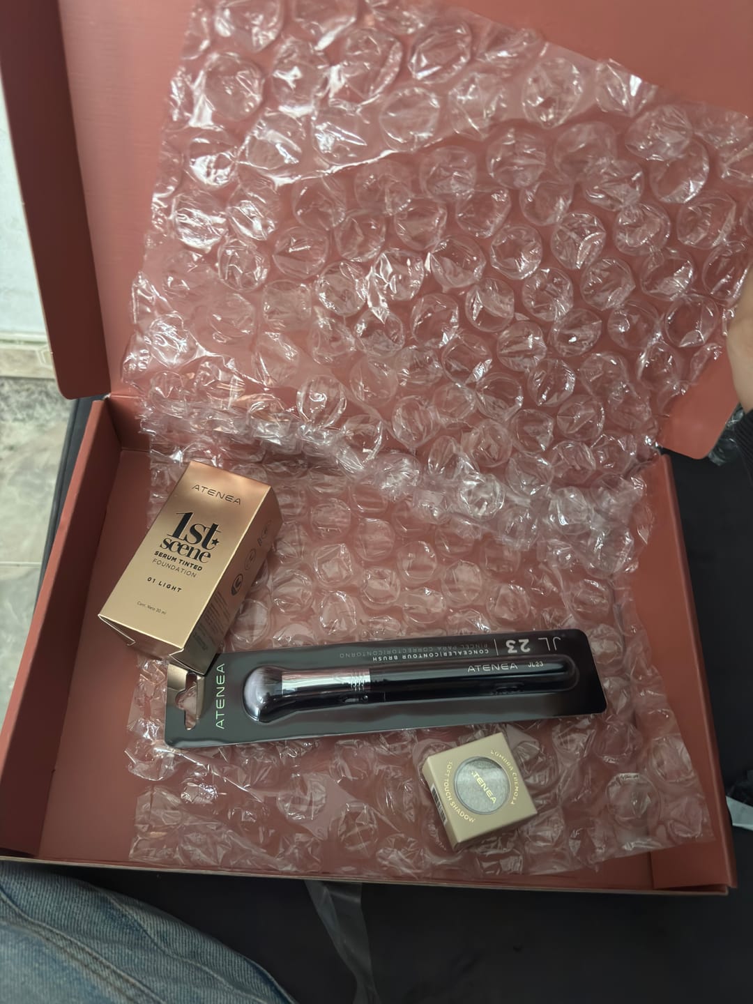 Customer photo review of TINTA DE MAQUILLAJE | SERUM TINTED