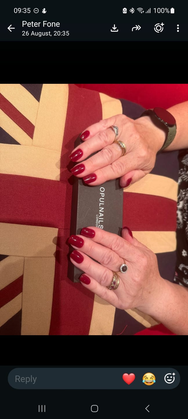 Customer photo review of Ever Red