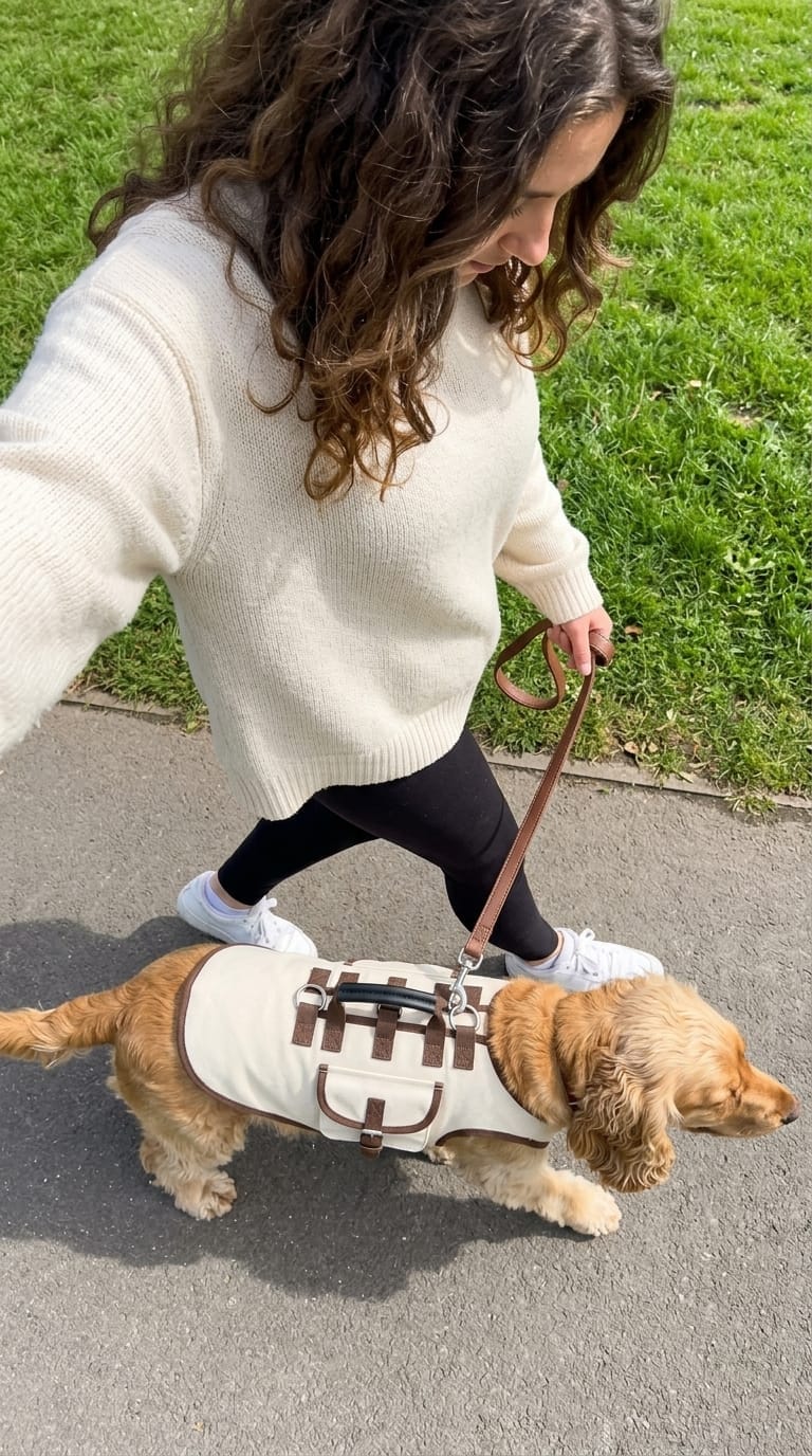 Customer photo review of PawLift™ — Gemeinsam Bei Jedem Schritt 🐾