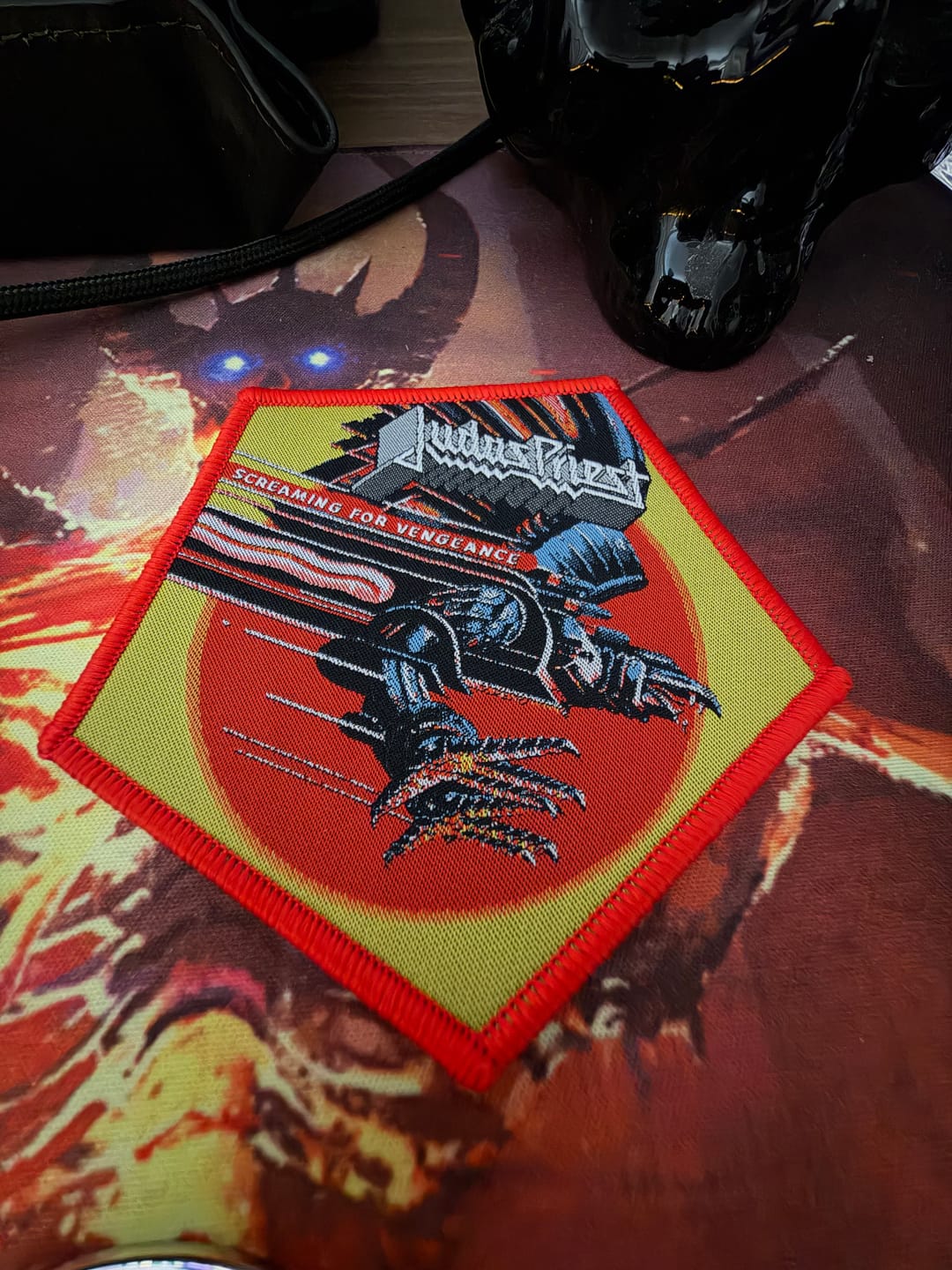 Customer photo review of Judas Priest - Screaming For Vengeance - Patch