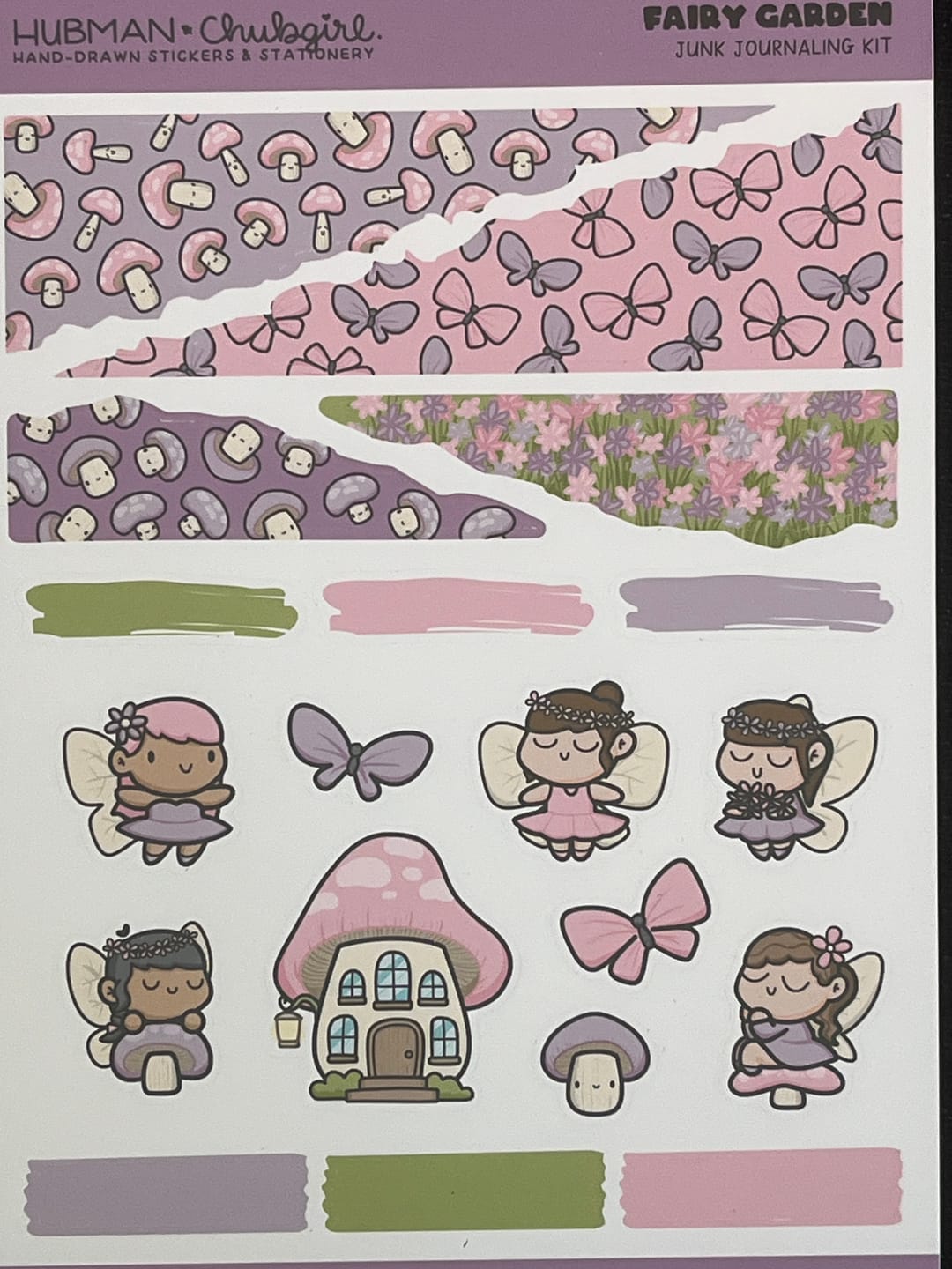 Customer photo review of Fairy Garden Junk Journaling Kit