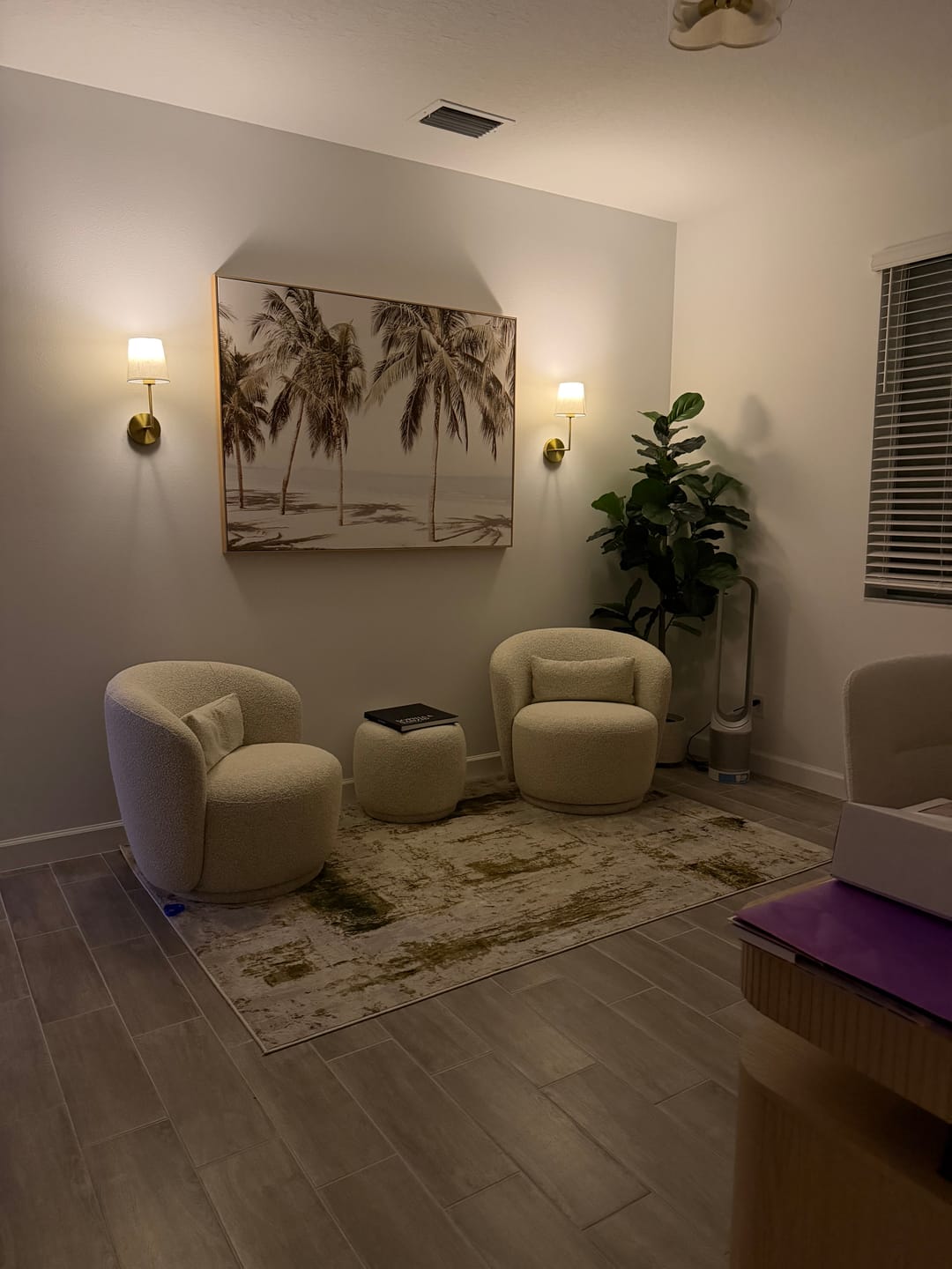 Customer photo review of Wireless Fabric Wall Light(2 Packs)