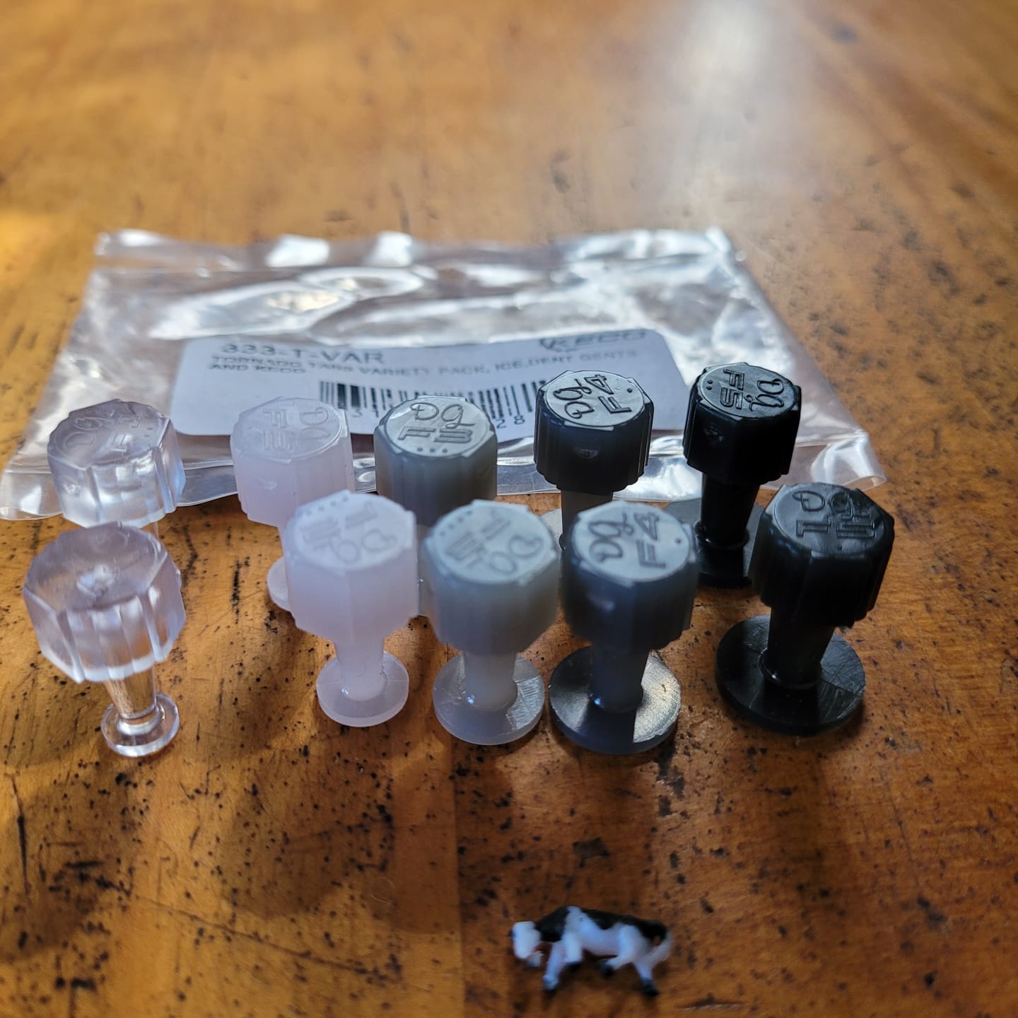Customer photo review of Keco Tornado Tabs F1 to F5 Variety Pack ICE Material (10 Pieces)