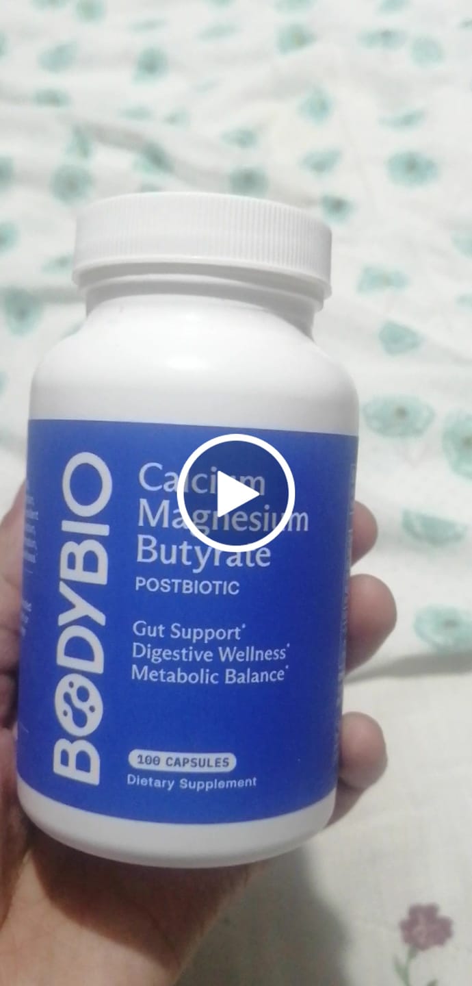 Customer video review of Bodybio Butyrate