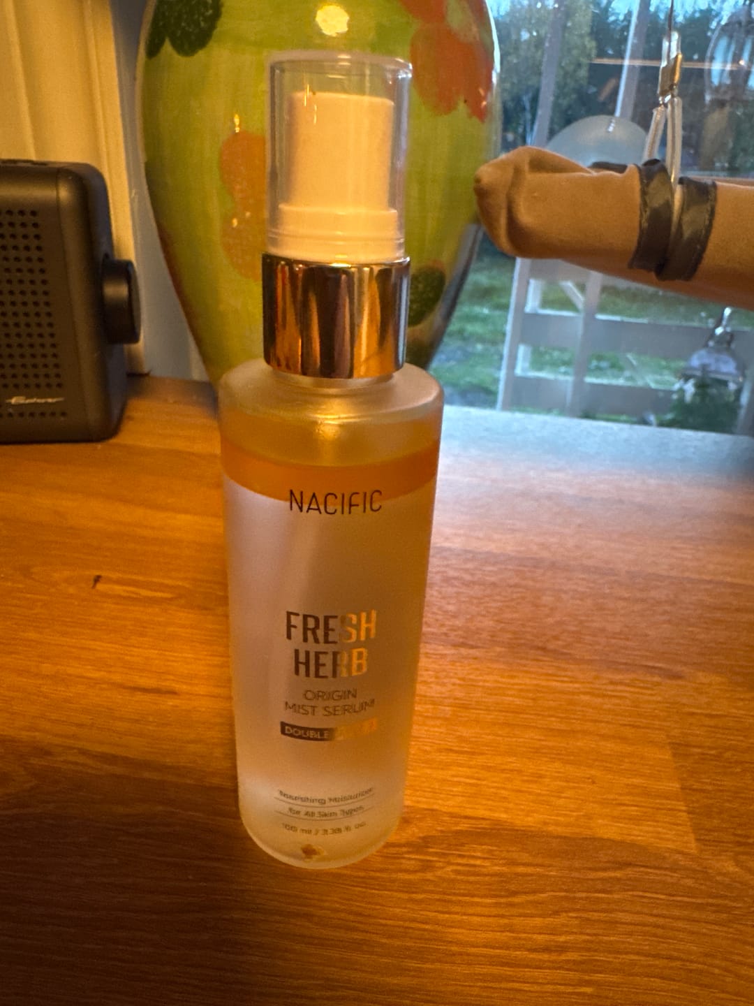Customer photo review of NACIFIC Fresh Herb Origin Mist Serum (100ml) - Revitaliserende og fuktighetsgivende ansiktsmist