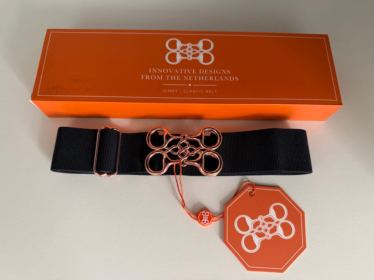 Customer photo review of GINNY - BELT | BLACK ROSE GOLD