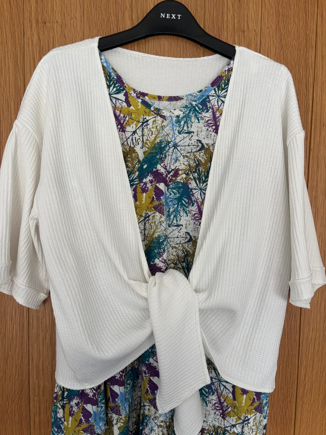 Customer photo review of Waffle Knit Jersey Fabric