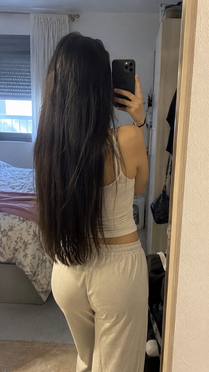 Customer photo review of KosmaHair Sérum | Restaurador Capilar & Entradas