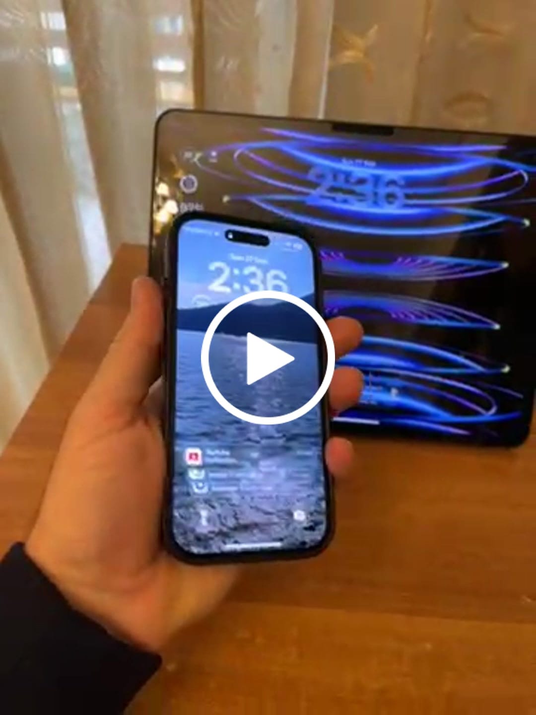 Customer video review of iPhone 18 Pro Leather Case - MagSafe - Noir Black