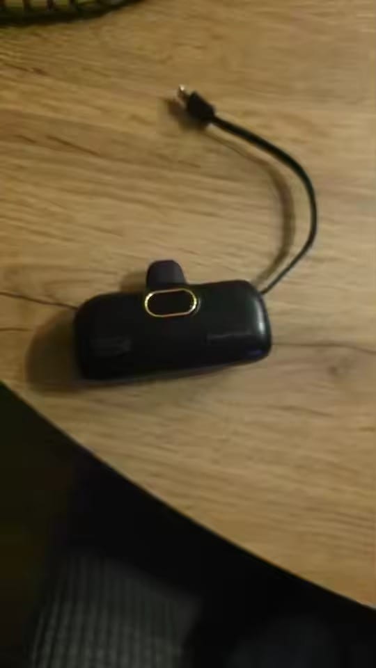 Customer photo review of PocketVolt™ Mini Capsule Power Bank — Built-In USB-C Plug, No Cable Needed