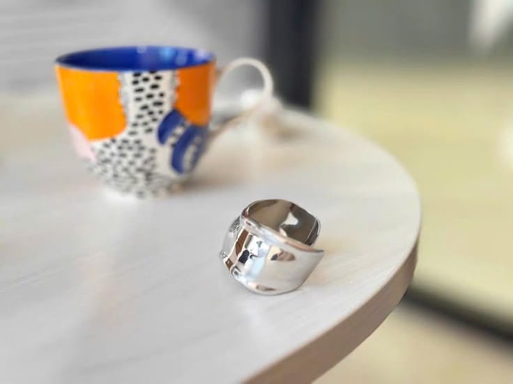 Customer photo review of Elsa Peretti Bone Cuff Ring