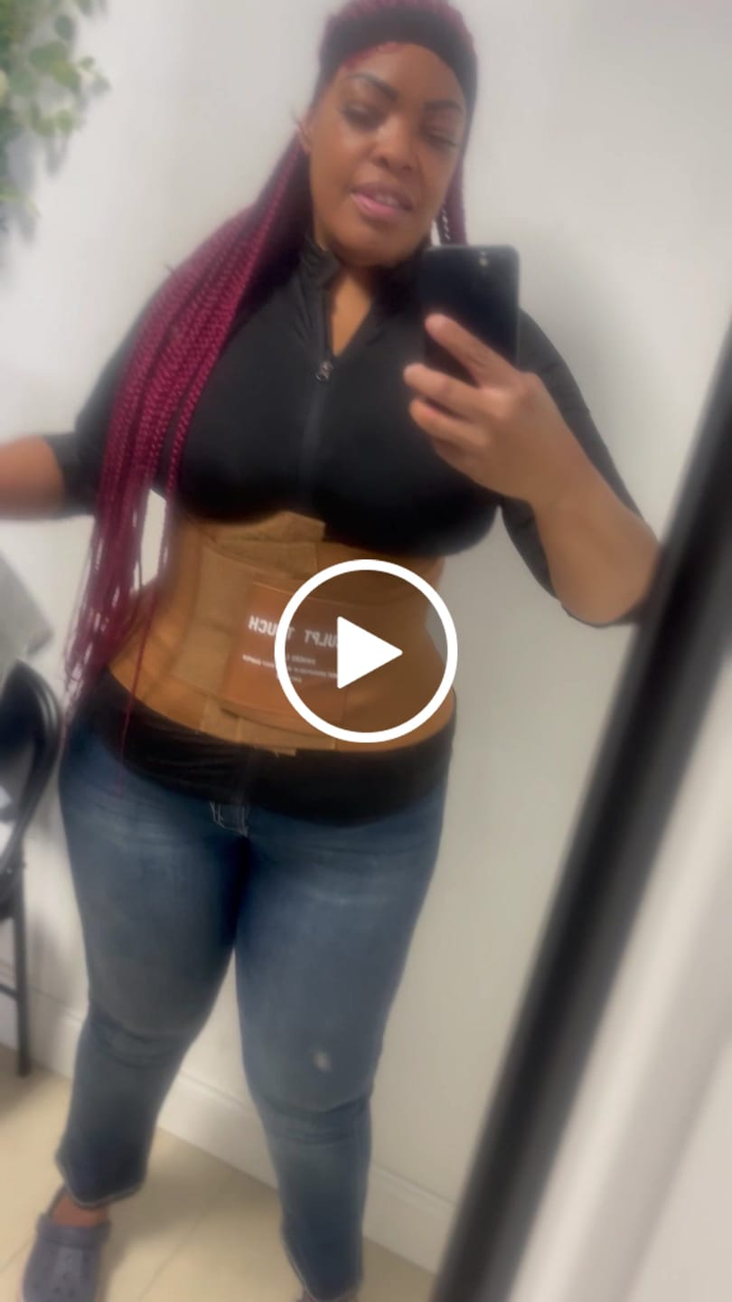 Customer video review of Hourglass Girdle