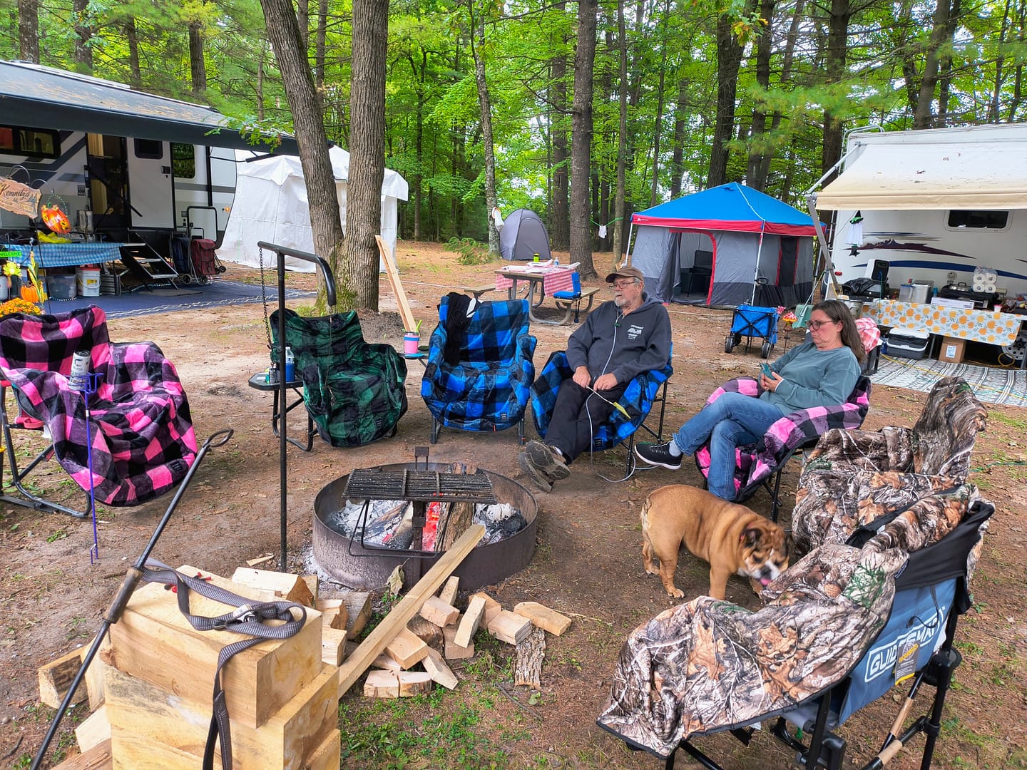 Customer photo review of The Chair Blanket
