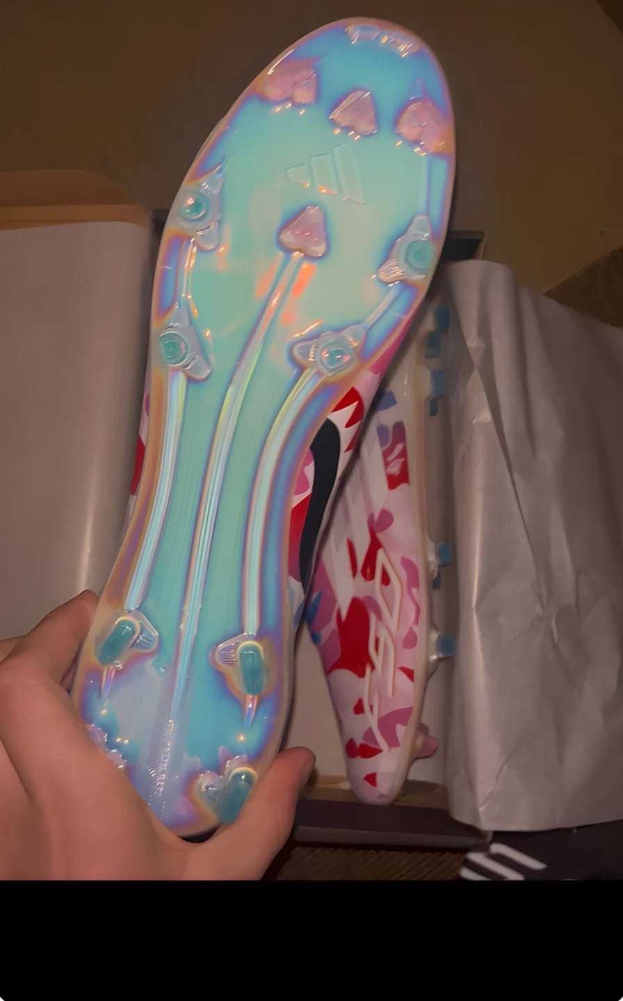 Customer photo review of F50 Elite FG X BAPE