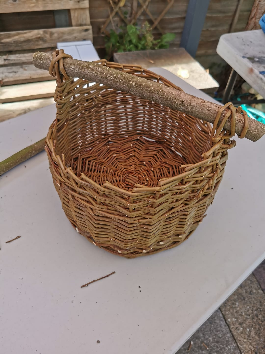 Customer photo review of The Asymmetric Basket - Course and Kit