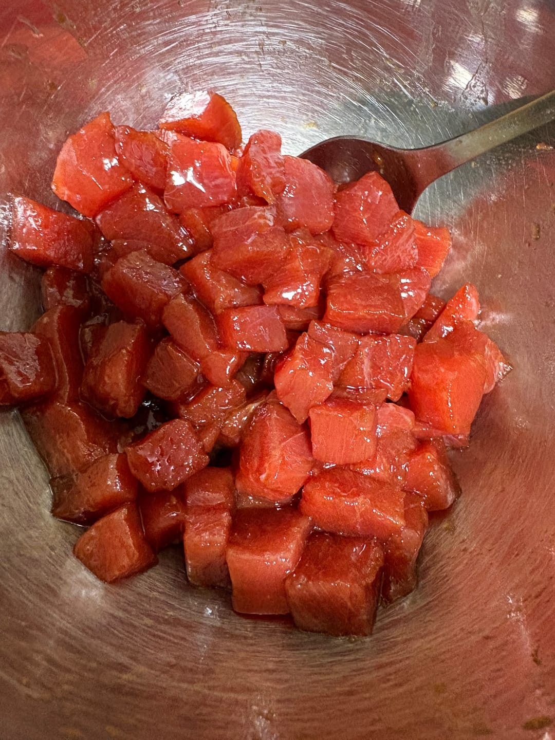 Customer photo review of Lomo de Atún Rojo