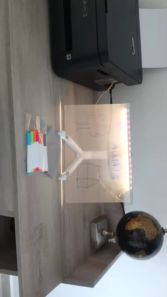 Customer photo review of Planche à Dessin Lumineuse LED Effaçable avec Support USB