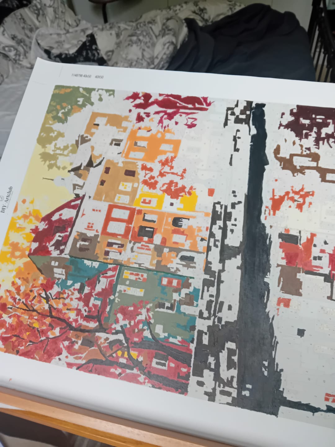 Customer photo review of Prague | Paint by Number