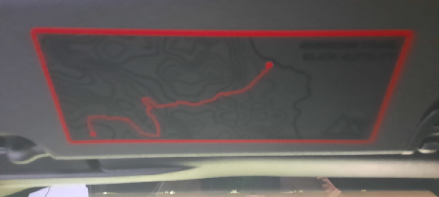 Customer photo review of Sun Visor Decal Set – Covers OEM Warning Labels | Driver + Passenger Pair