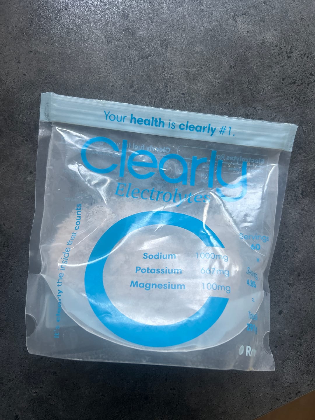 Customer photo review of Electrolytes