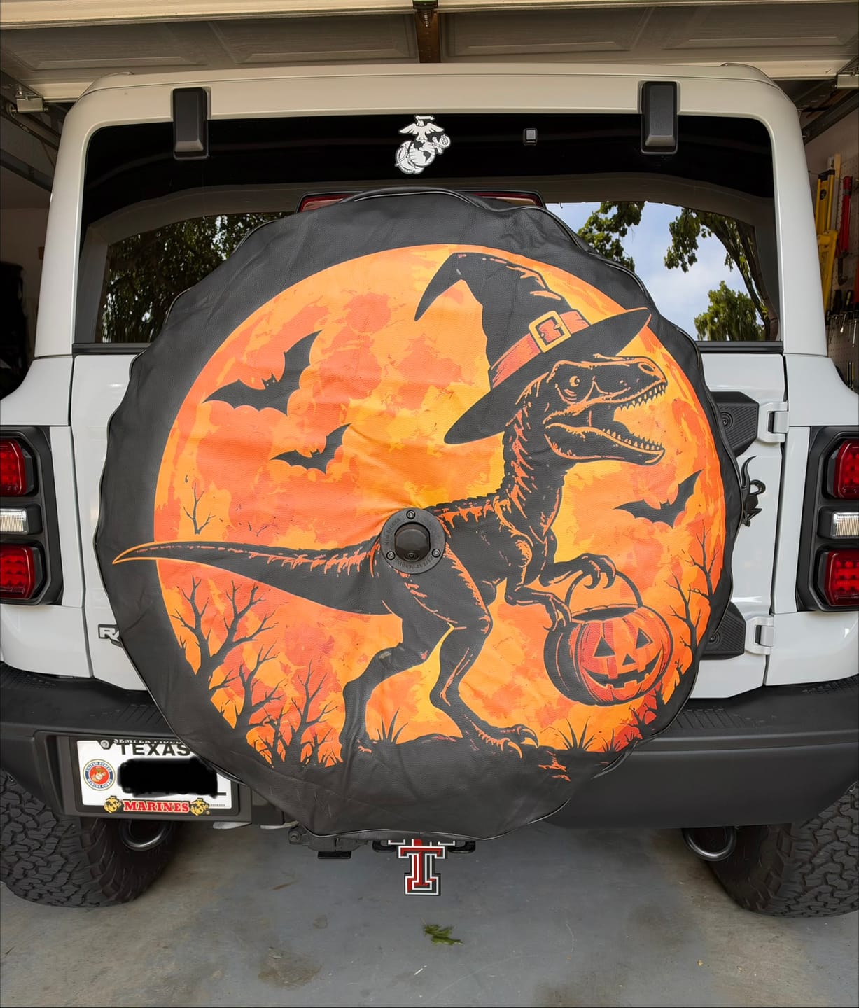 Customer photo review of CUSTOM Ford Bronco Tire Cover